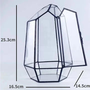 Modern Geometric Nature-Inspired Botanical Terrarium