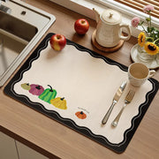 Floral Bloom Quick-Dry Mat