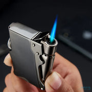 Sleek Torch Style Windproof Butane Lighter