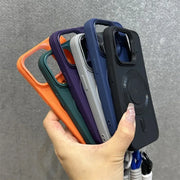 Magnetic Soft Wrist Bracket Lens Cover iPhone Case