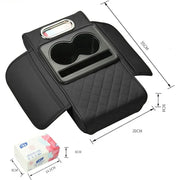 Console Craft Multi-Pocket Car Armrest Pad