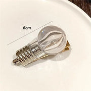 Luminous Light Bulb Party Hairpin
