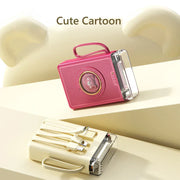 Mini Cute Built-in Cable LED Powerbank