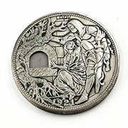 Handmade Secret Mystic Mechanic Collectible Nickel