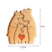 Loving Bears Interlocking Puzzle Decor