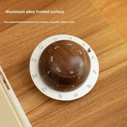 Cosmic Cycle Minimalist Rotating Wooden Calendar