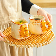 Cat Tail Ceramic Coffee Mug