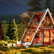 Woodland Dream Miniature Cabin DIY Craft Kit