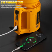 High Power Handheld Rechargeable Multifunctional Portable Flashlight