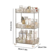 Home Bathroom Storage Organizer Rolling Rack