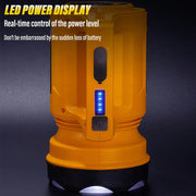 High Power Handheld Rechargeable Multifunctional Portable Flashlight