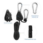 Camp Anywhere Adjustable Ratchet Tent Stabilizer Pulley Hanger
