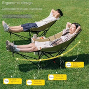 Relax Everywhere Reclining Outdoor Lounge Camping Chair