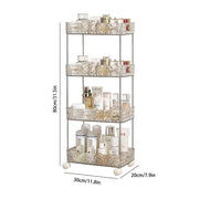 Home Bathroom Storage Organizer Rolling Rack