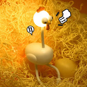 Crazy Chicken Character Night Lamp