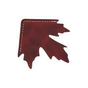 October Leaf Soft Leather Bookmark