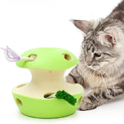Interactive Apple Style Automatic Cat Teaser Toy