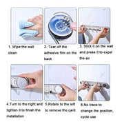 Punch-Free Rotating Powerful Suction Multifunctional Hooks