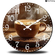 Cafe Inspired Coffee Wall Clock