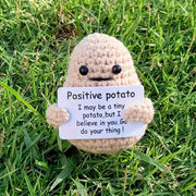 You Got This Mini Crochet Encouraging Desk Buddy Friend