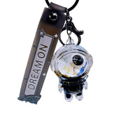Crystal Astronaut Life Keychain