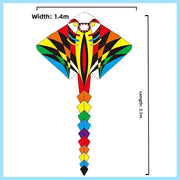Colorful Long Tail Outdoor Rainbow Kite
