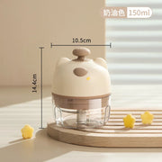 Cute Bear Rechargeable Anti-Slip Electric Grinder
