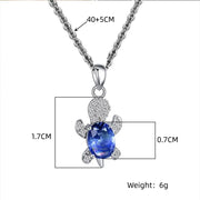 Ocean Turtle Lucky Necklace Earring Set