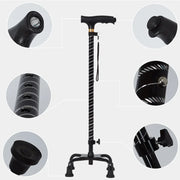 Four-Legged Anti-Slip Walking Stick