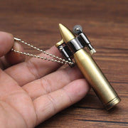 Jet Power Retro Metal Keychain Lighter