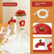 Retro Flower Automatic Water Bottle Dispenser