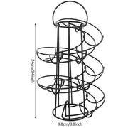 Spiral Rolling Egg Dispenser Rack