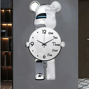 Glowing Star Bear LED Wall Clock
