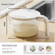 Innovative Rice Filtering System Drainer Basket