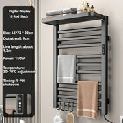 Intelligent Electric Heated Towel Drying Organizer Rack