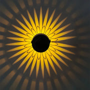 Geometric Pattern Decorative Solar Garden Wall Light