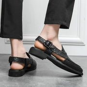 Italian Craft Handmade Solid Leather Sandals