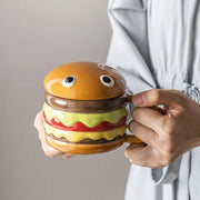Yummy Hamburger-Shaped Ceramic Hamburger Mug