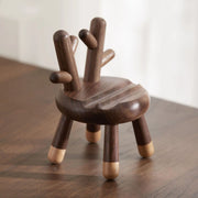 Minimalist Wooden Rabbit Phone Holder