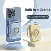 Mini Cute Built-in Cable LED Powerbank
