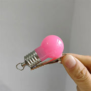 Luminous Bulb Creative Hairpin
