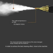 High-Pressure Portable Steam Jet Water Surface Cleaner