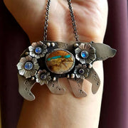Quiet Watcher Owl Charm Necklace