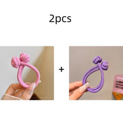 Minimal Knot Elastic Hair Tie Maker Tool