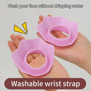 Water-Resistant Face Washing Wrist Straps
