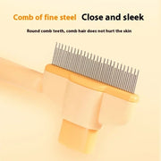 Flea Removal Easy Self-Cleaning Pet Brush