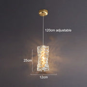 Crystal Frost Chandelier Lamp