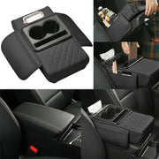 Console Craft Multi-Pocket Car Armrest Pad