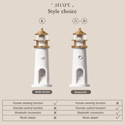 Moon Harbor Lighthouse Night Lamp