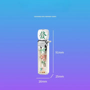 Rotating Dice Head LED Jet Flame Lighter